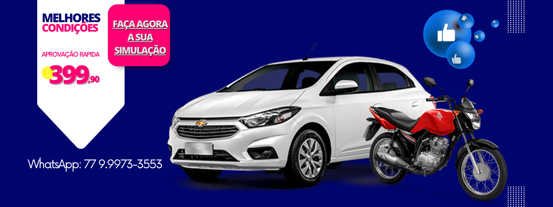 CARRO E MOTO EM GUANAMBI